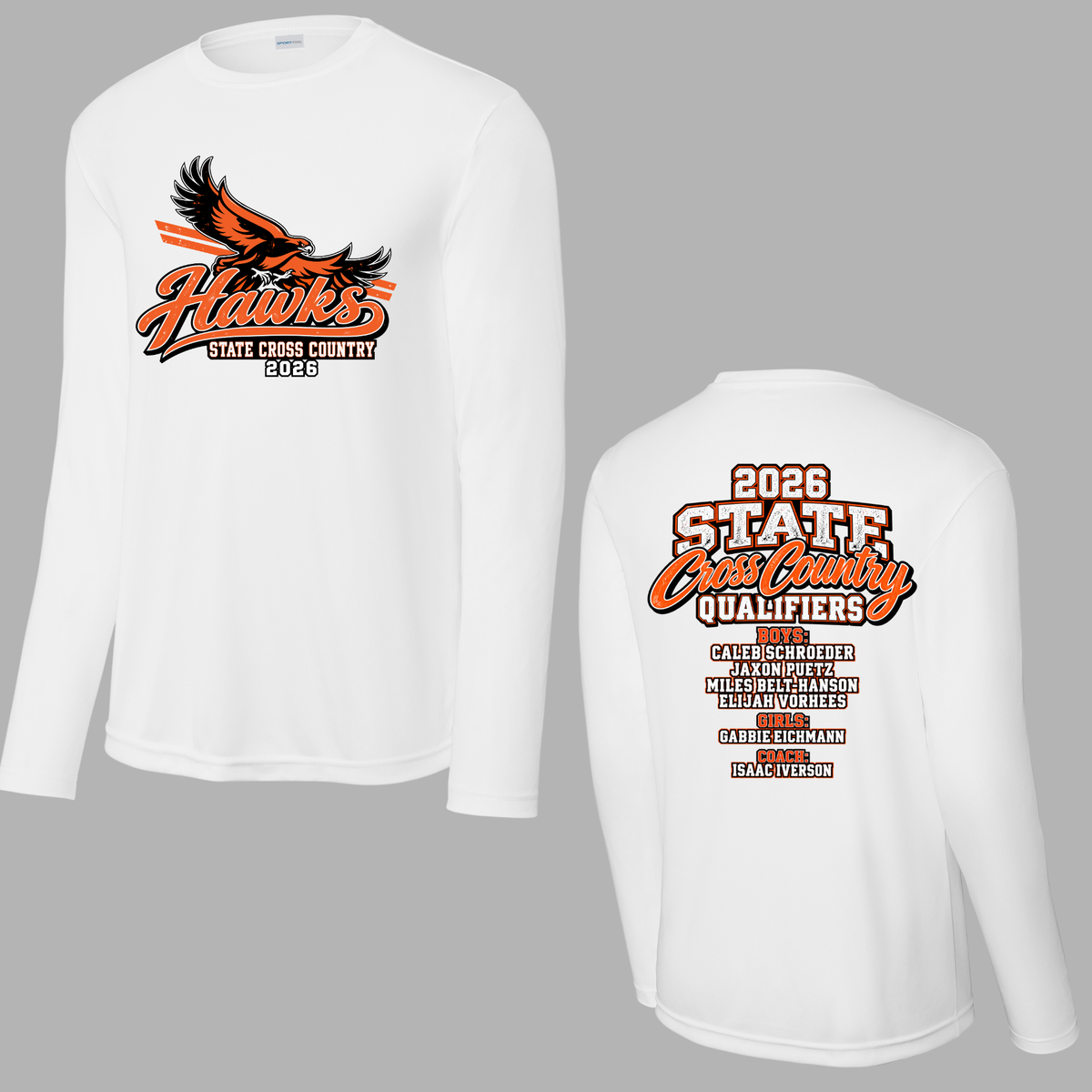 Canistota State XC Sport-Tek® Long Sleeve PosiCharge® Competitor™ Tee