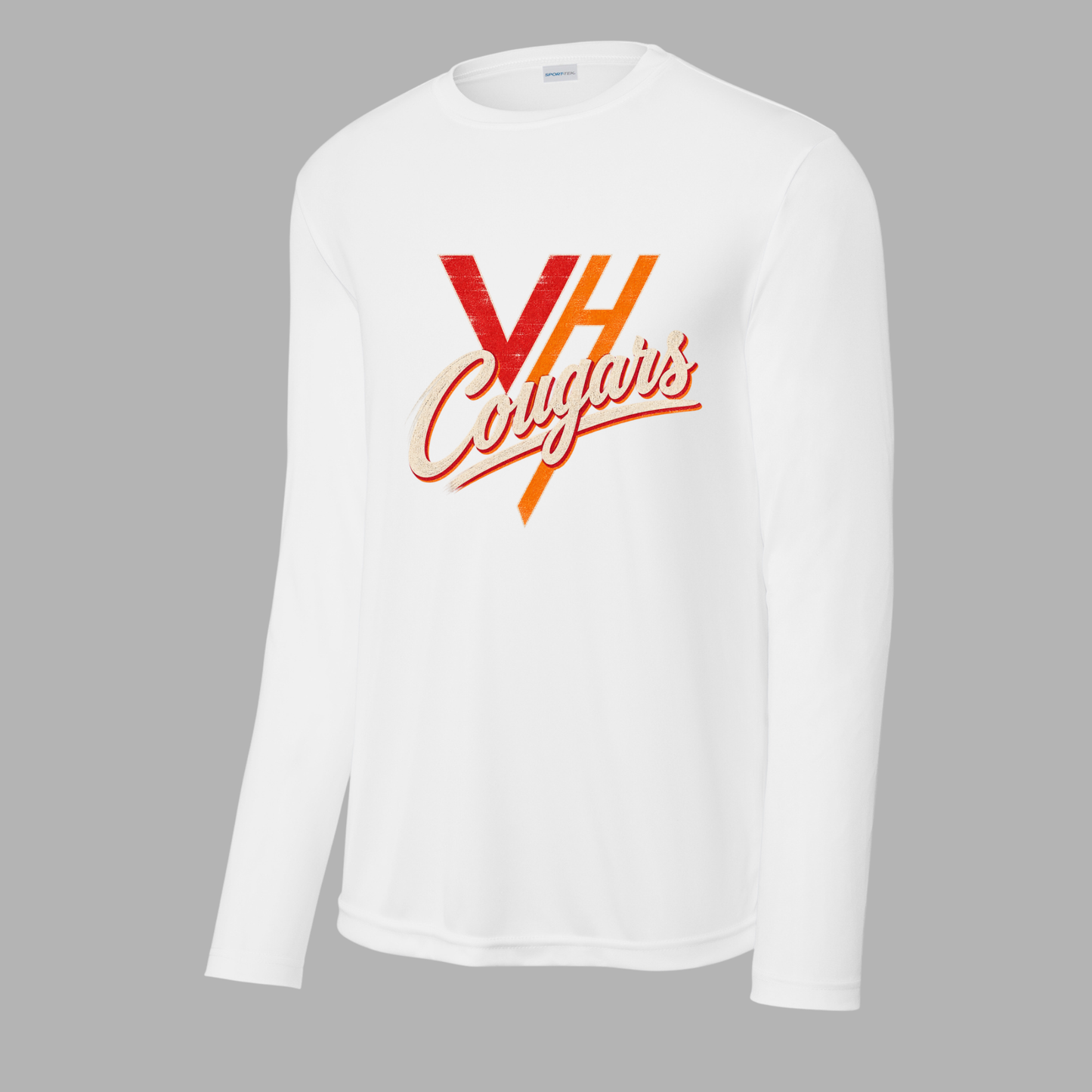 VH Booster Club Vintage Sport-Tek® Tall Long Sleeve PosiCharge® Competitor™ Tee