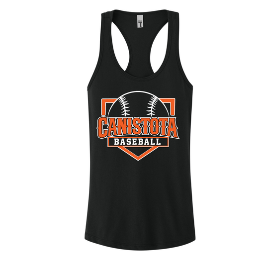 Canistota Baseball Next Level Apparel® Women’s Ideal Racerback Tank