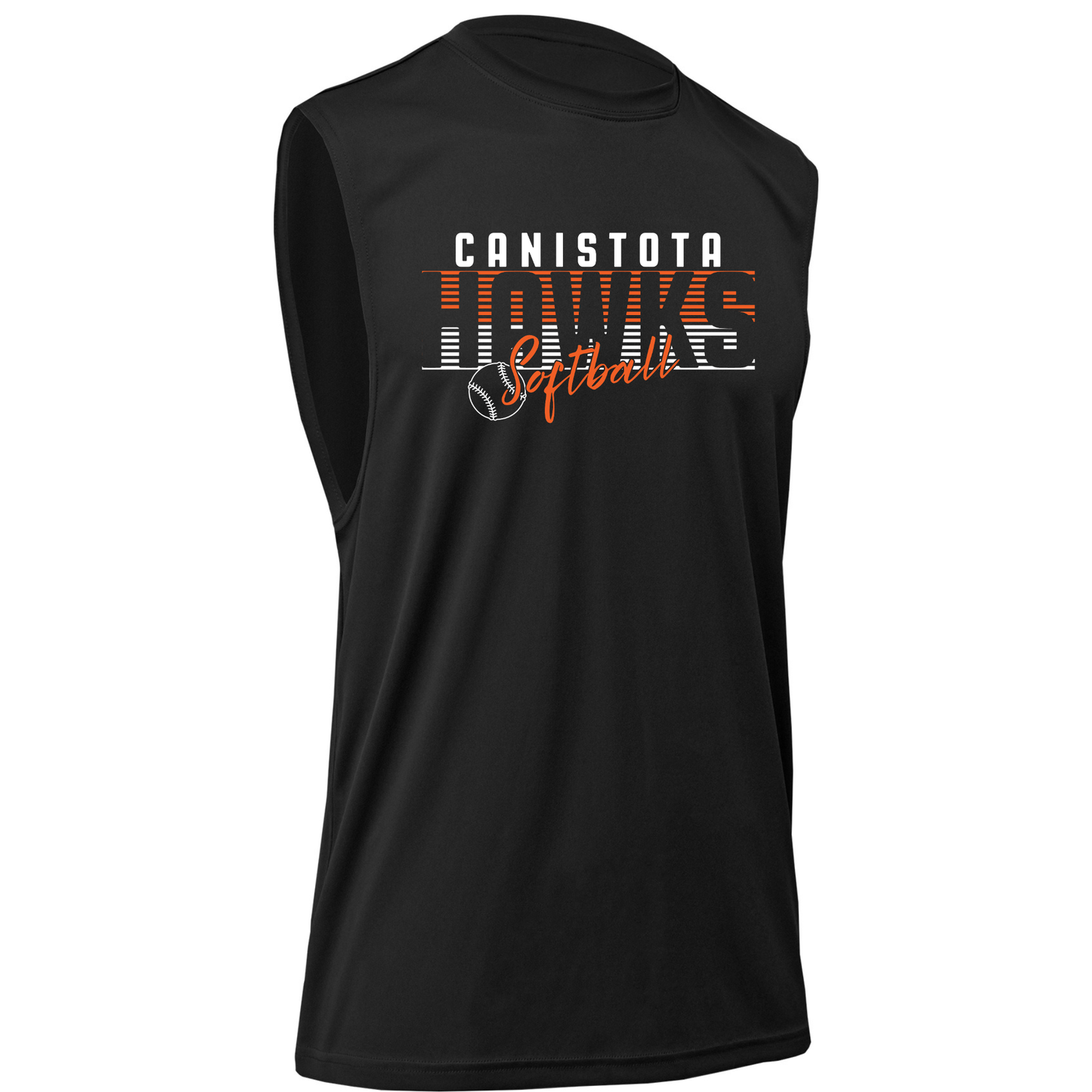 Canistota Softball Adult Xtreme-Tek Workout Tank