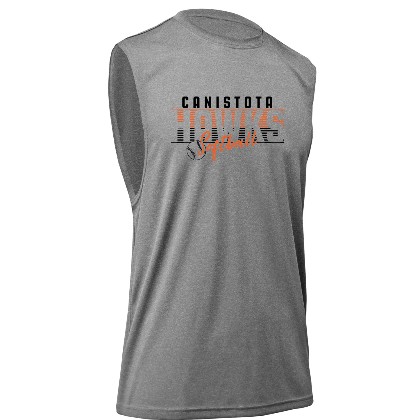Canistota Softball Adult Xtreme-Tek Workout Tank