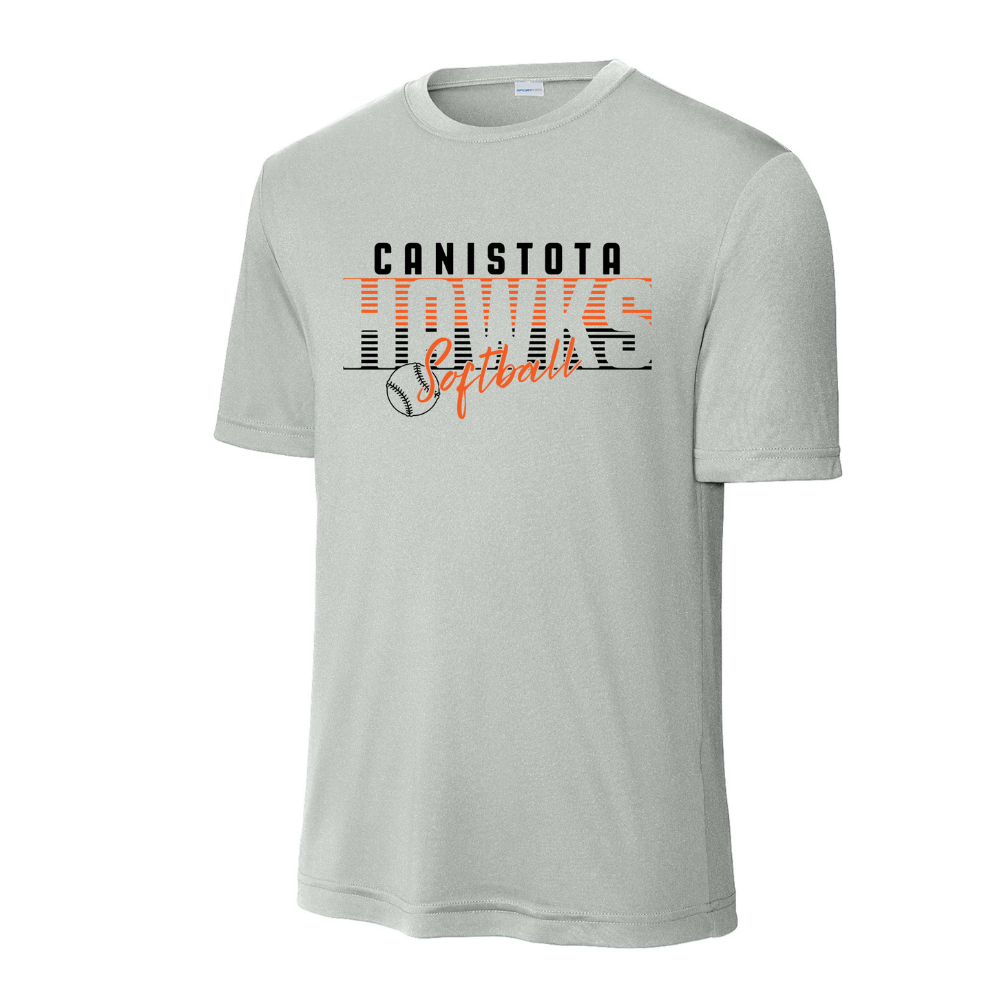 Canistota Softball Sport-Tek® Tall PosiCharge® Competitor™ Tee