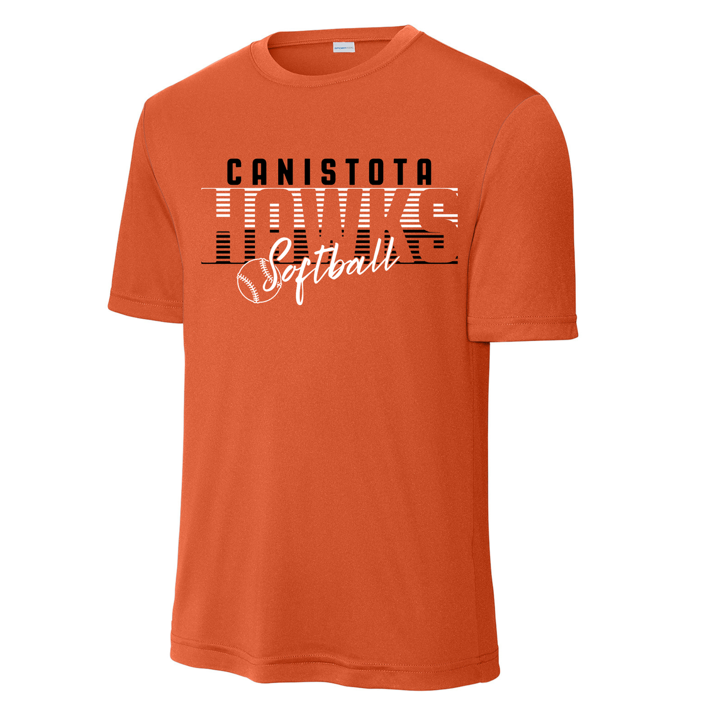 Canistota Softball Sport-Tek® Tall PosiCharge® Competitor™ Tee