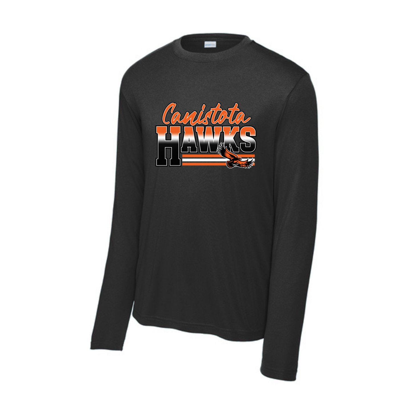 Canistota Booster Club Sport-Tek® Tall Long Sleeve PosiCharge® Competitor™ Tee