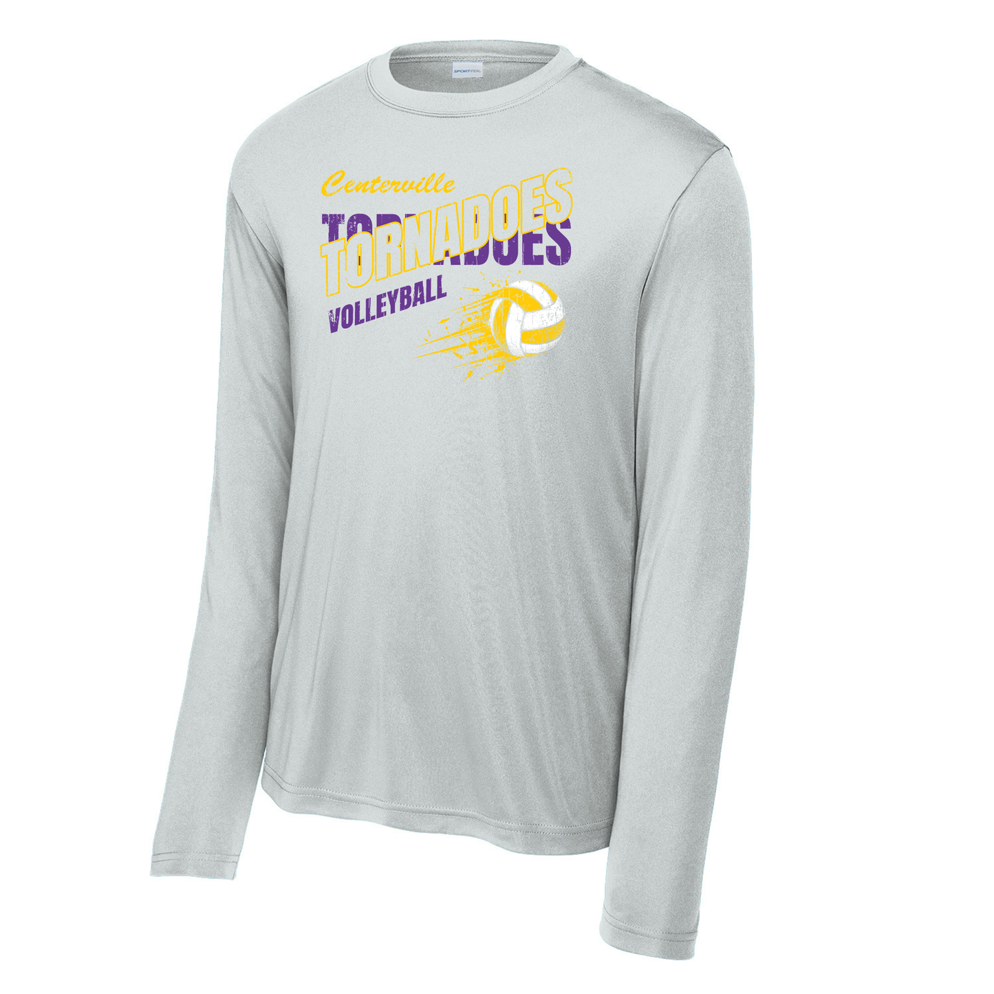 Centerville Volleyball Sport-Tek® Tall Long Sleeve PosiCharge® Competitor™ Tee