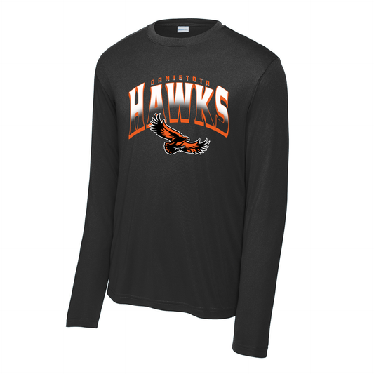 Canistota Booster Club Sport-Tek® Tall Long Sleeve PosiCharge® Competitor™ Tee