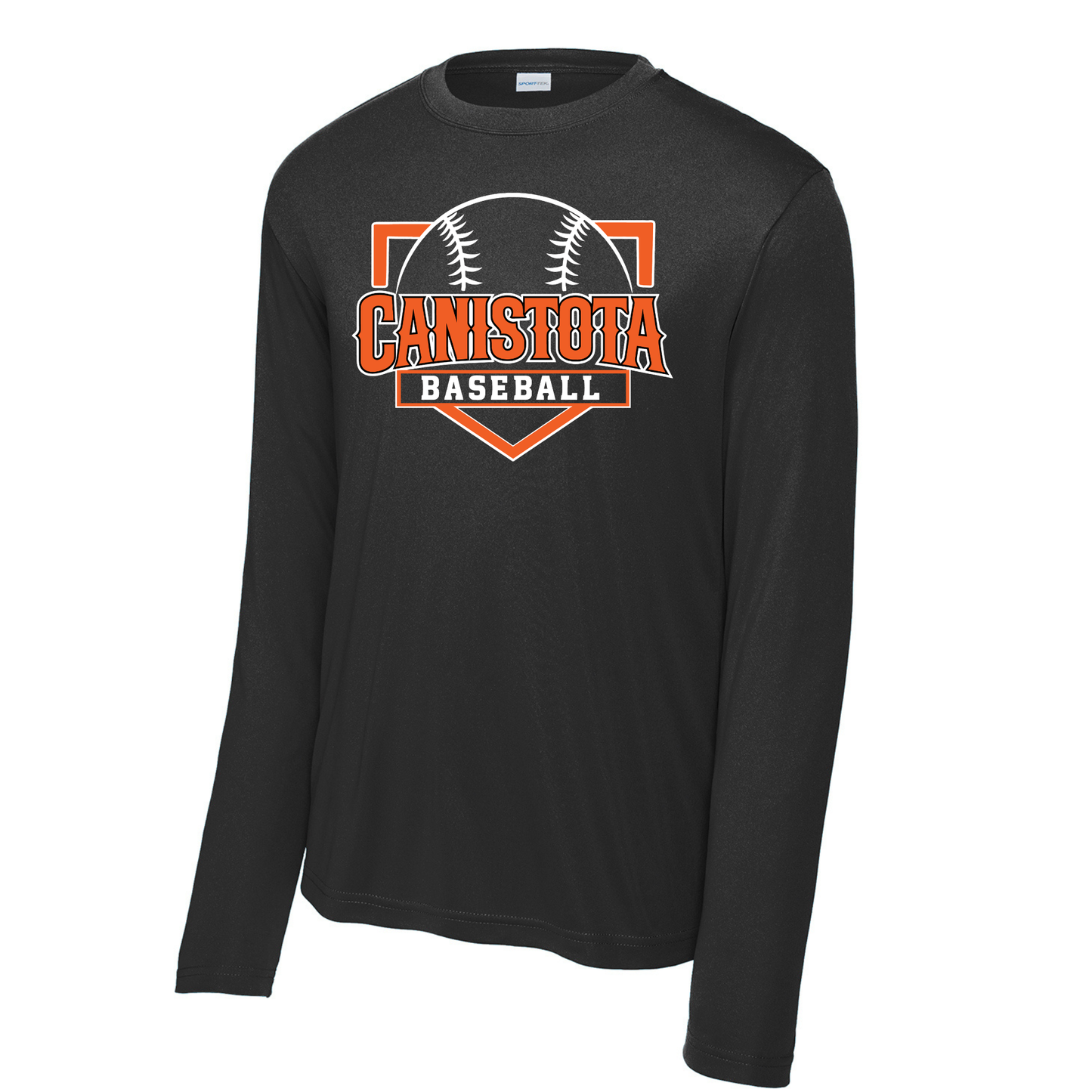 Canistota Baseball Sport-Tek® Tall Long Sleeve PosiCharge® Competitor™ Tee