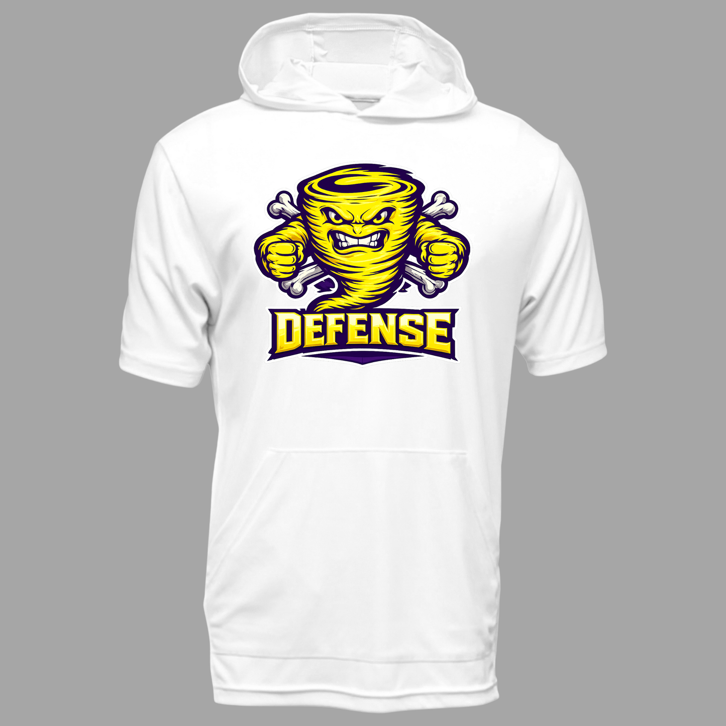 Centerville Boys Basketball Adult Xtreme-Tek Short Sleeve Hood