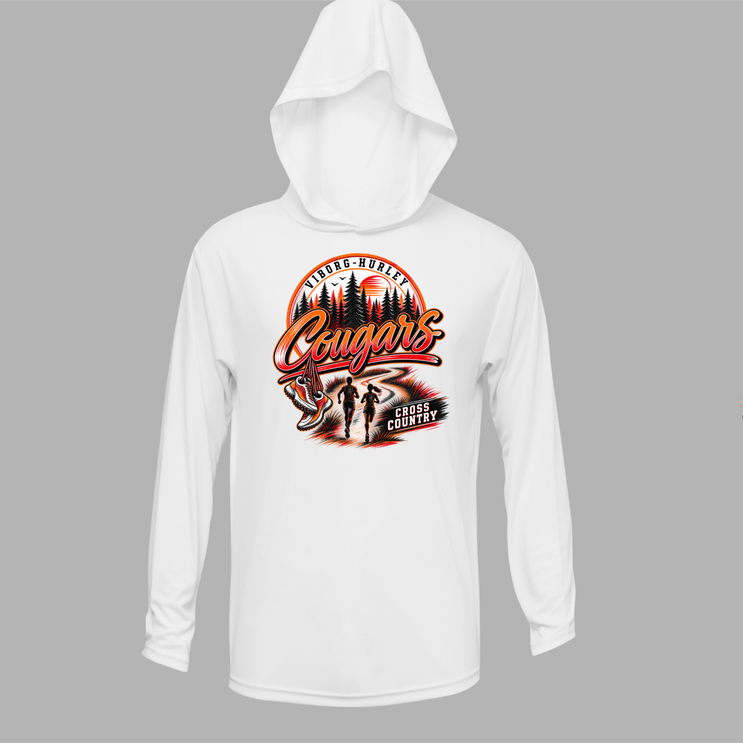 VH Cross Country Adult Xtreme-Tek Long Sleeve Hood