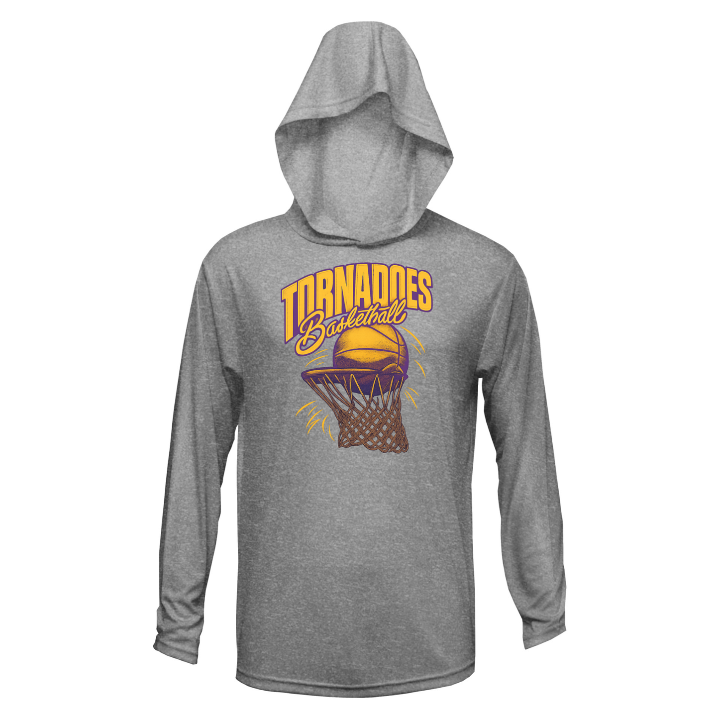 Centerville Girls Basketball YOUTH Xtreme-Tek Long Sleeve Hood