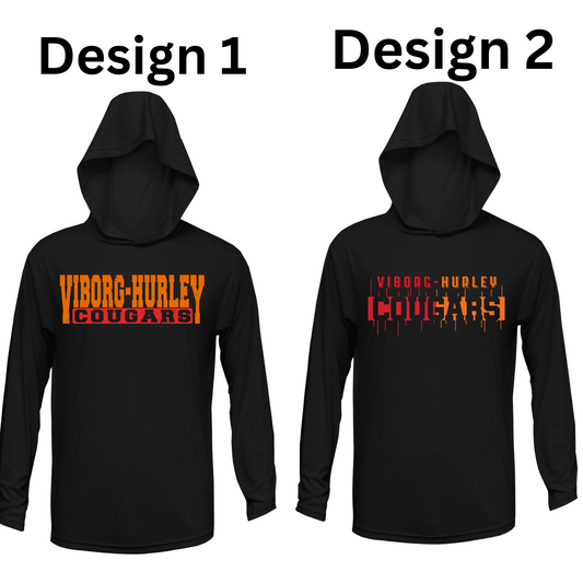 VH Booster Club Adult Xtreme-Tek Long Sleeve Hood