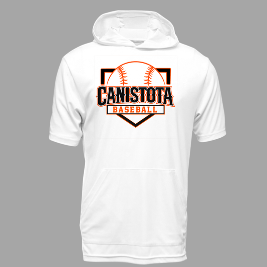 Canistota Baseball Adult Xtreme-Tek Short Sleeve Hood