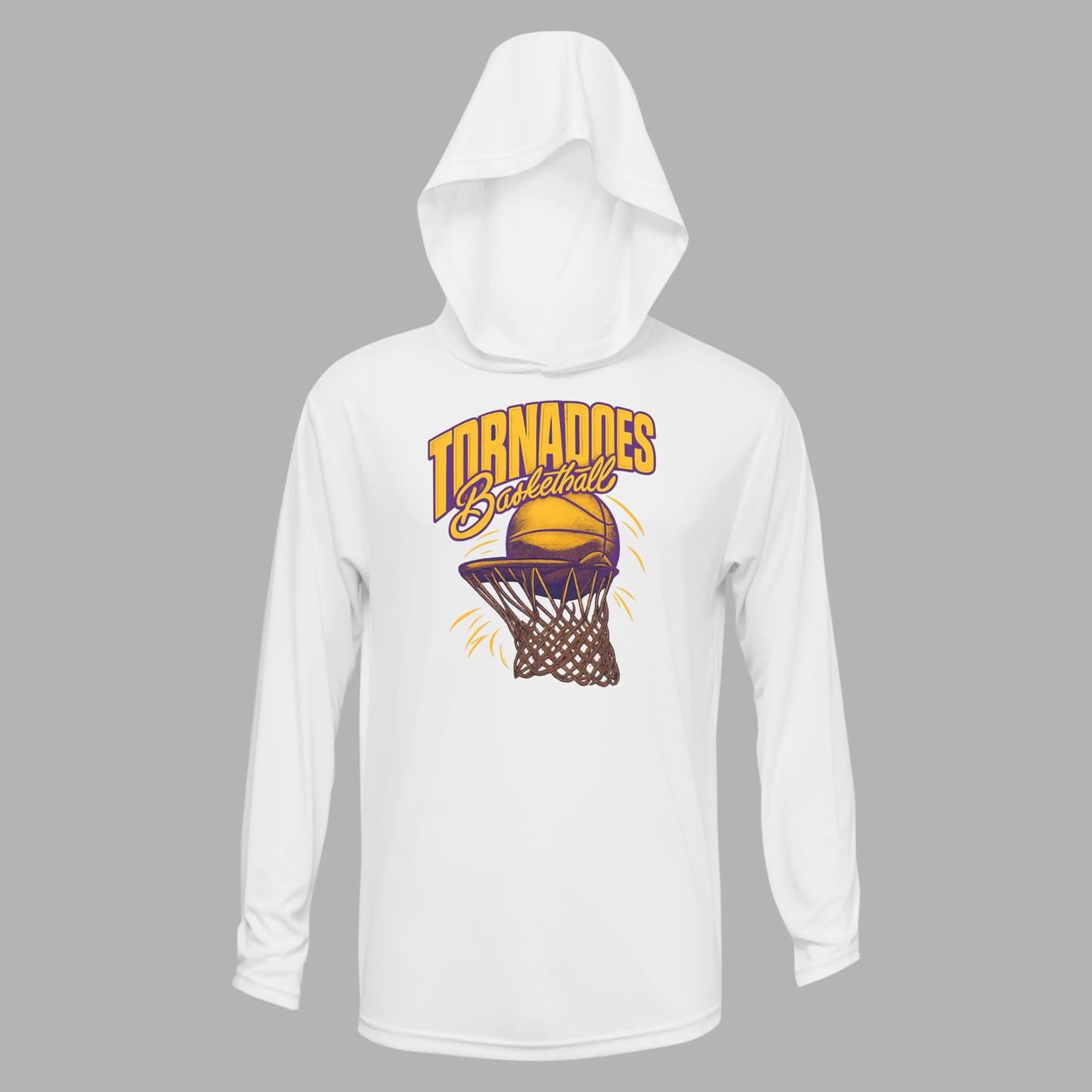 Centerville Girls Basketball YOUTH Xtreme-Tek Long Sleeve Hood