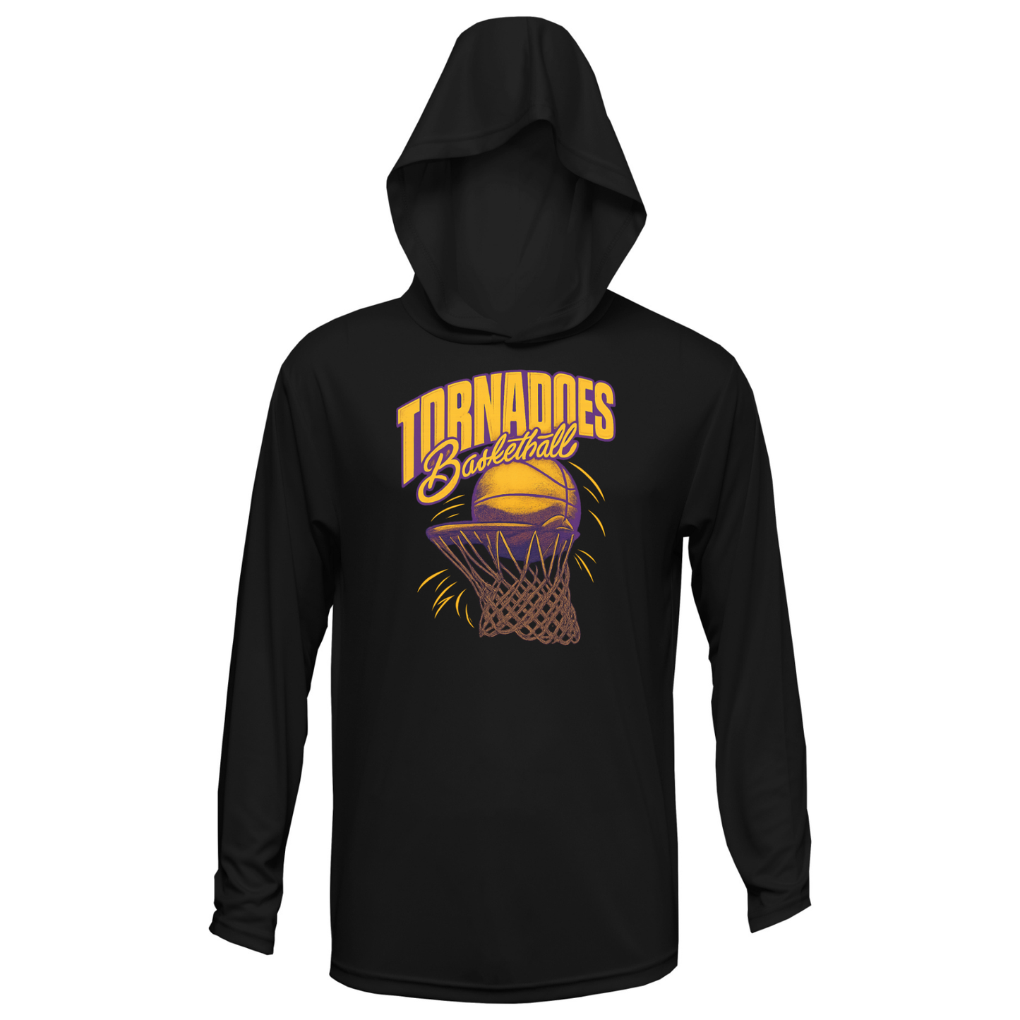 Centerville Girls Basketball YOUTH Xtreme-Tek Long Sleeve Hood