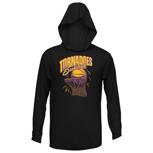 Centerville Girls Basketball Adult Xtreme-Tek Long Sleeve Hood