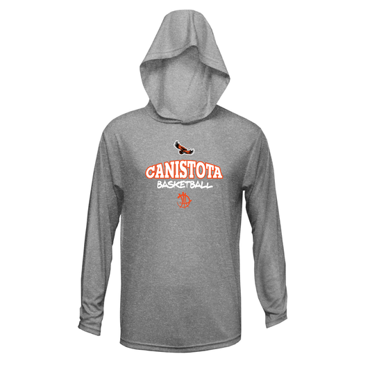 Canistota Basketball BAW Youth Xtreme-Tek Long Sleeve Hood