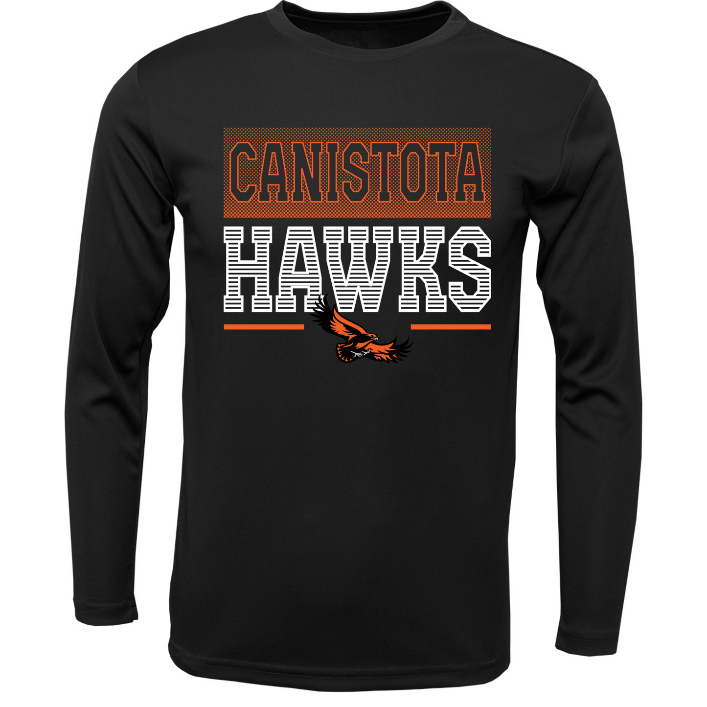 Canistota Hawks Youth Xtreme-Tek Long Sleeve Shirt