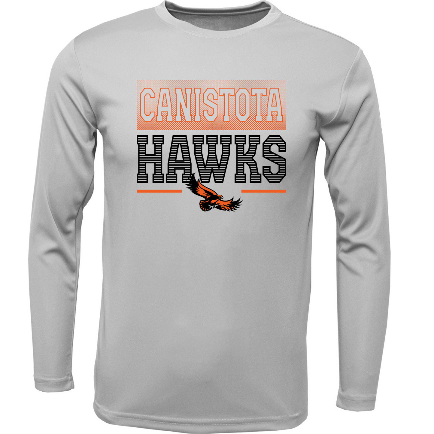 Canistota Hawks Youth Xtreme-Tek Long Sleeve Shirt