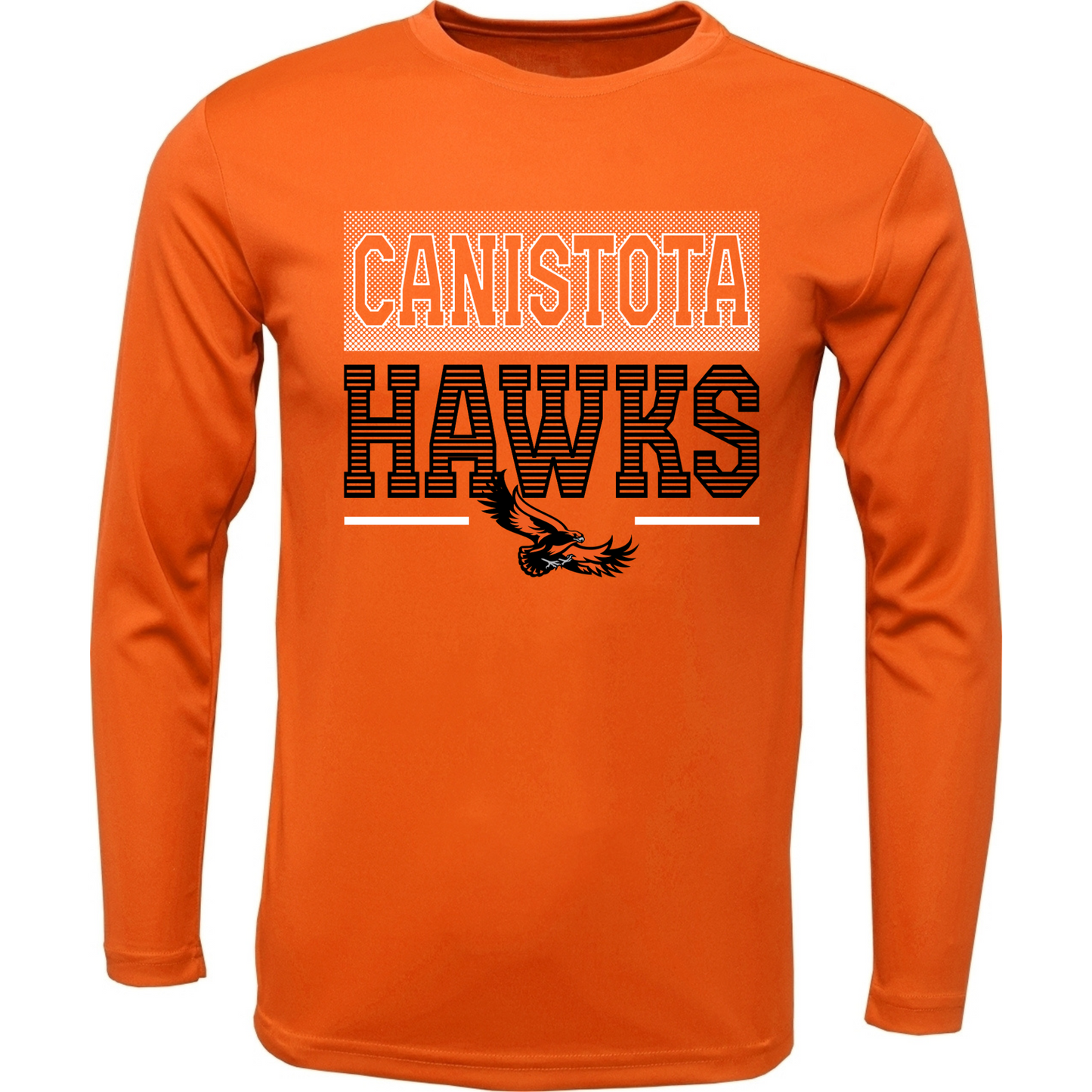 Canistota Hawks Youth Xtreme-Tek Long Sleeve Shirt