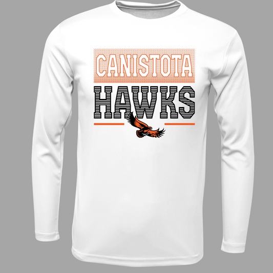 Canistota Hawks Youth Xtreme-Tek Long Sleeve Shirt