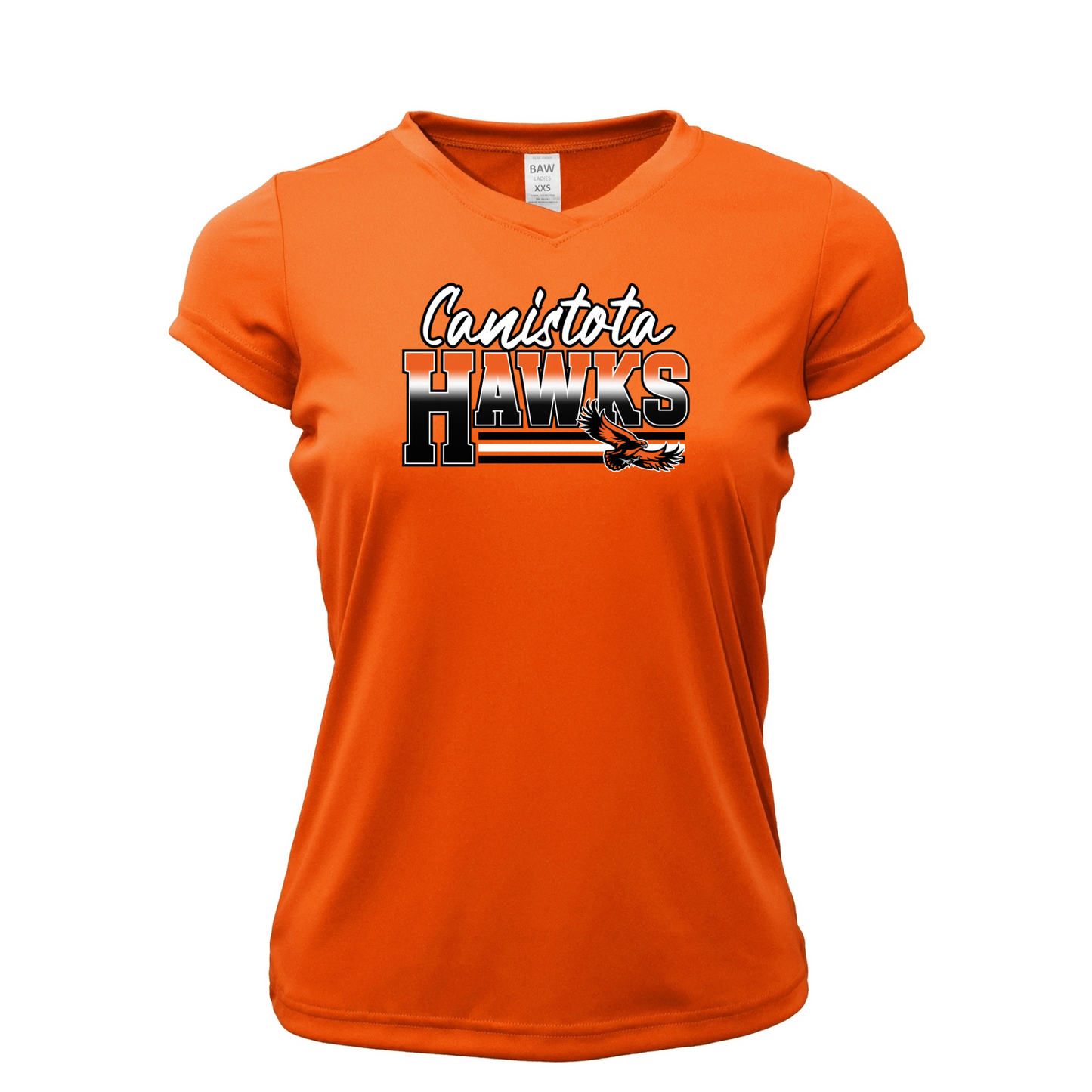 Canistota Booster Club Women Xtreme-Tek V-Neck Shirt