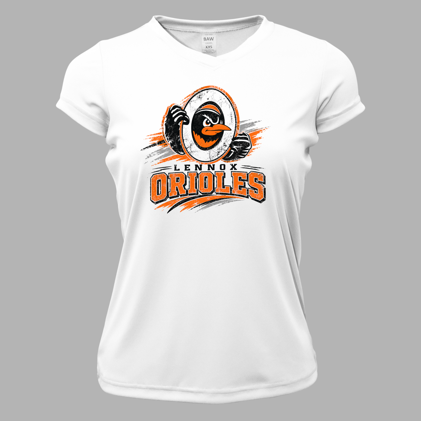Lennox Booster Club Women Xtreme-Tek V-Neck Shirt
