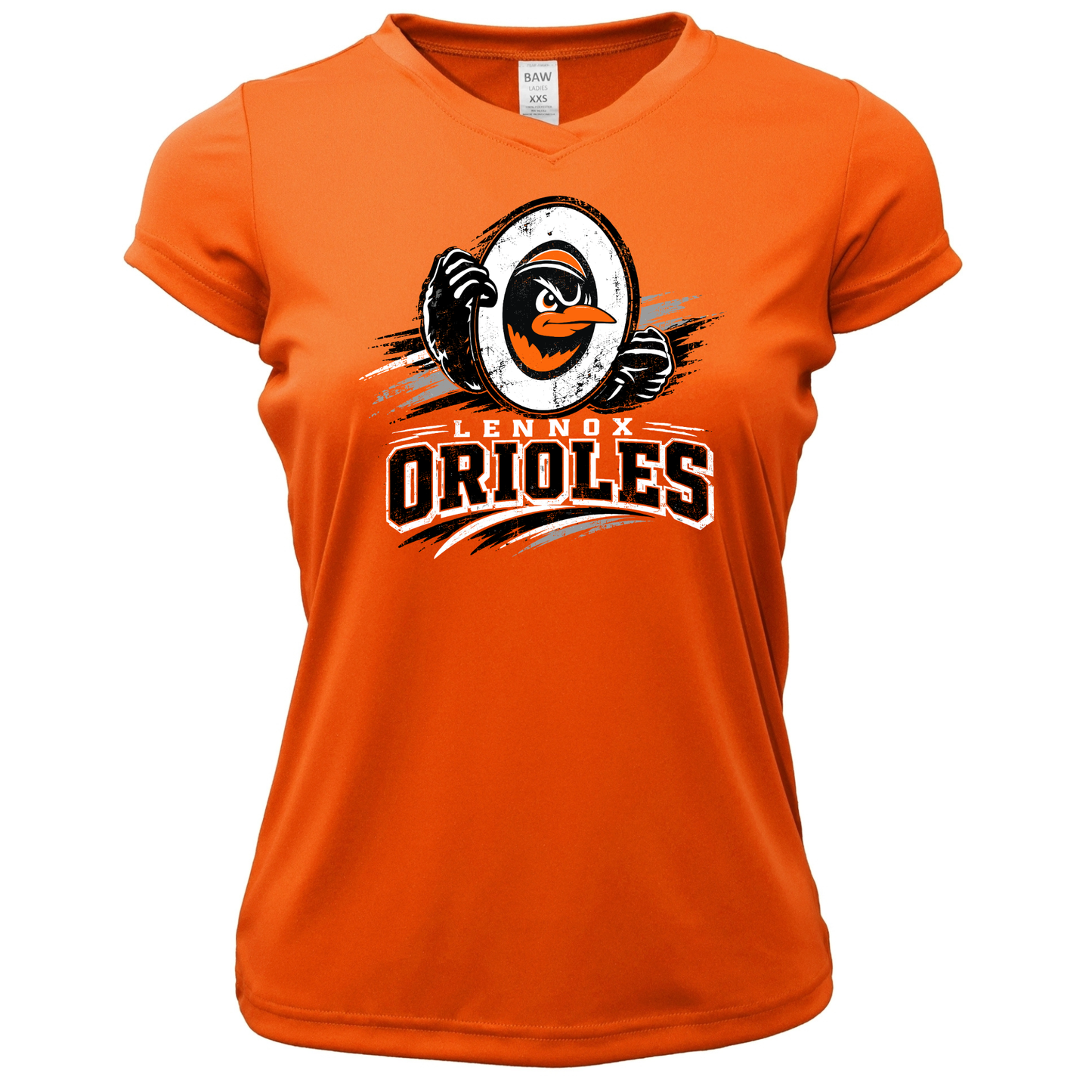 Lennox Booster Club Women Xtreme-Tek V-Neck Shirt