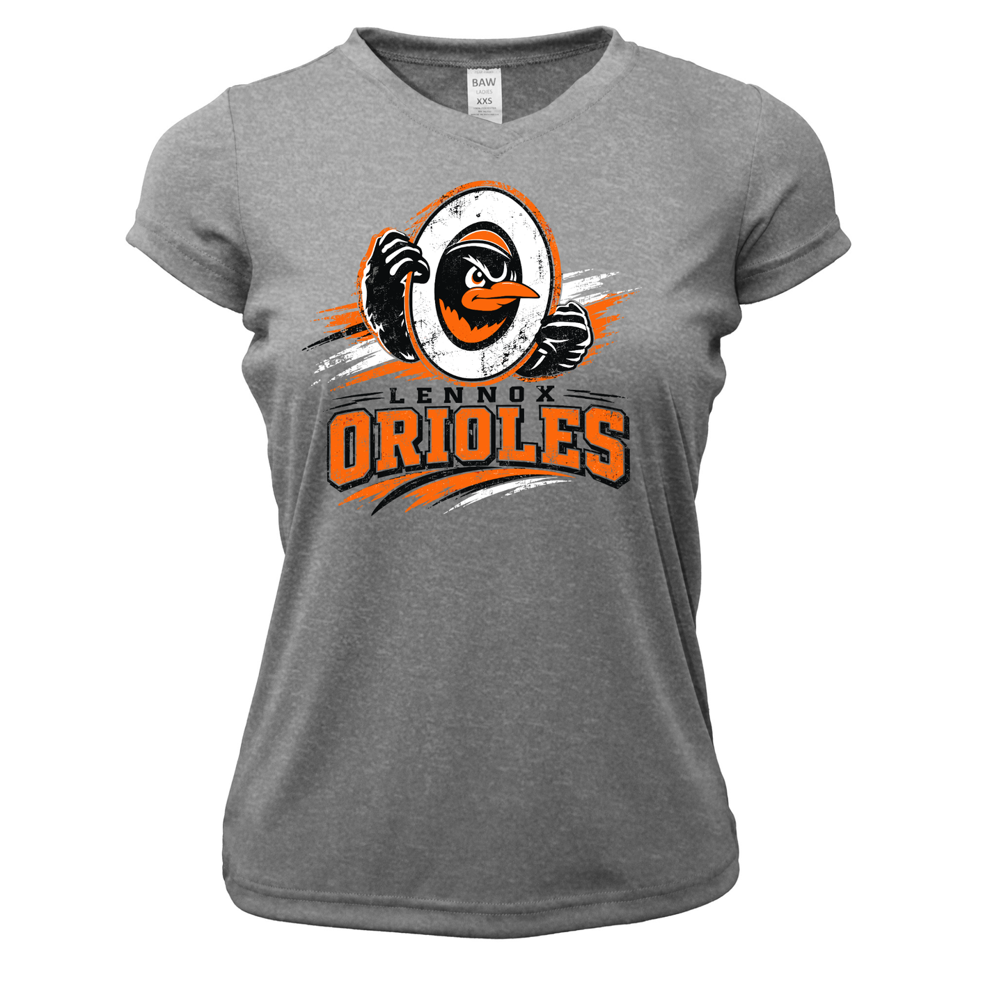 Lennox Booster Club Women Xtreme-Tek V-Neck Shirt