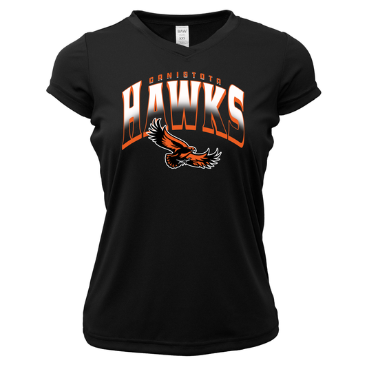 Canistota Booster Club Women Xtreme-Tek V-Neck Shirt