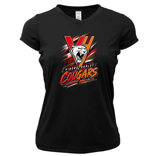 VH Booster Club Graphic Women Xtreme-Tek V-Neck Shirt