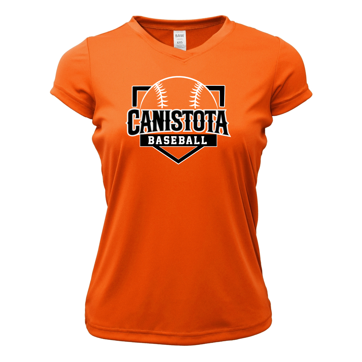Canistota Baseball Women Xtreme-Tek V-Neck Shirt