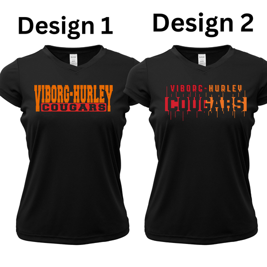 VH Booster Club Women Xtreme-Tek V-Neck Shirt