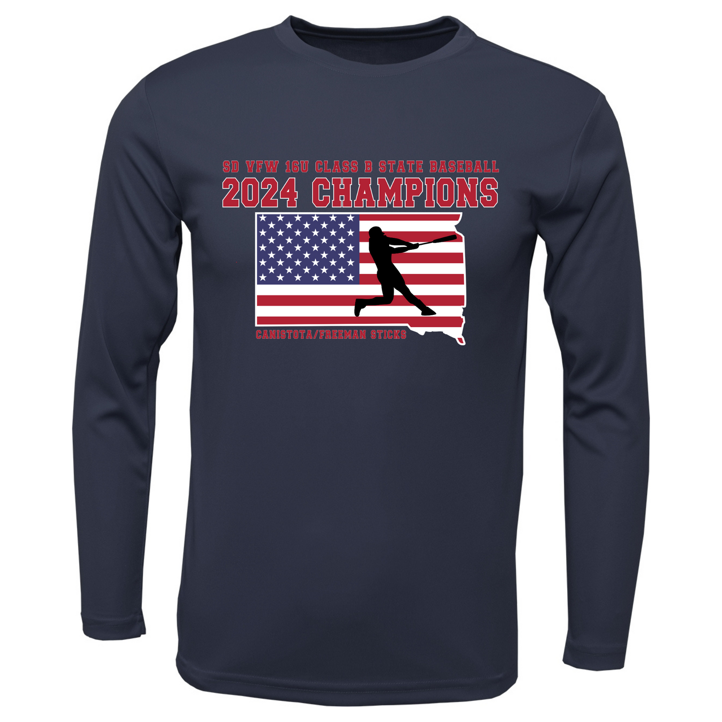 16U Sticks State Men Xtreme-Tek Long Sleeve Shirt