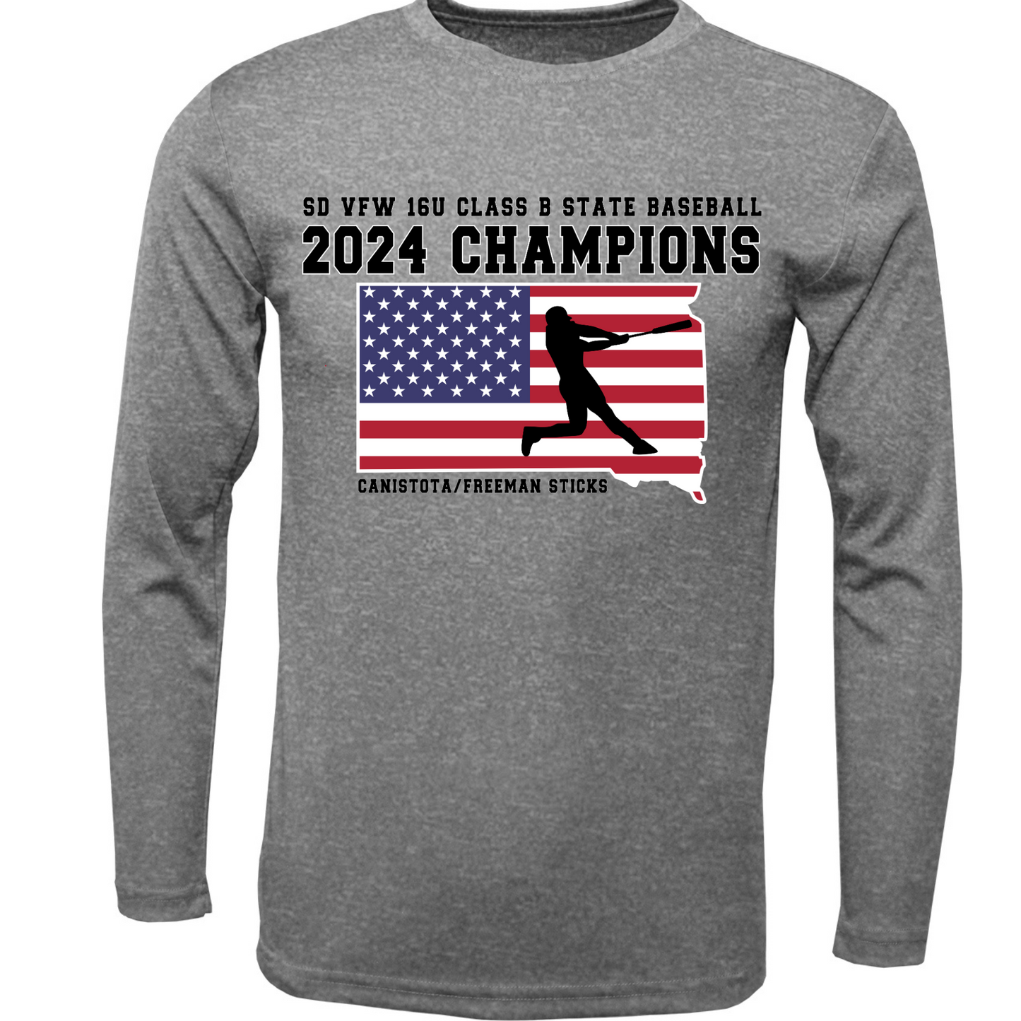 16U Sticks State Men Xtreme-Tek Long Sleeve Shirt