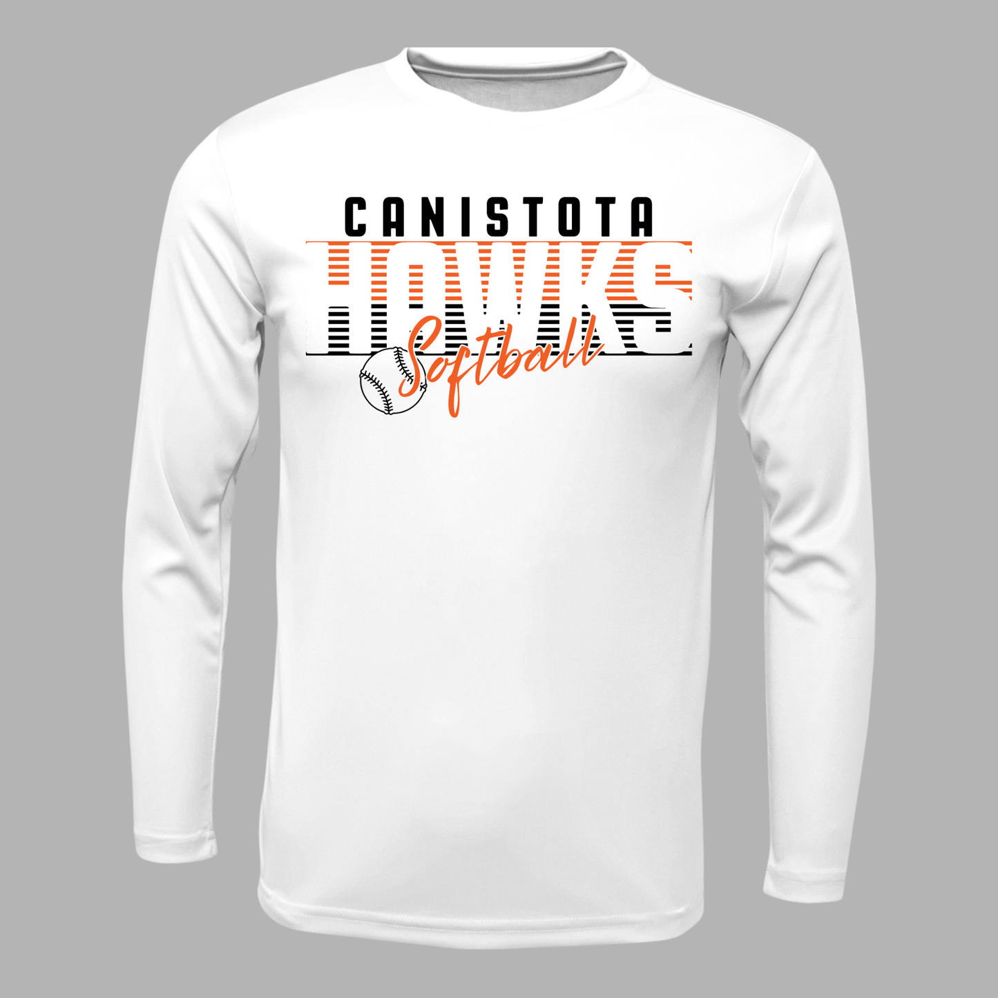 Canistota Softball Men Xtreme-Tek Long Sleeve Shirt