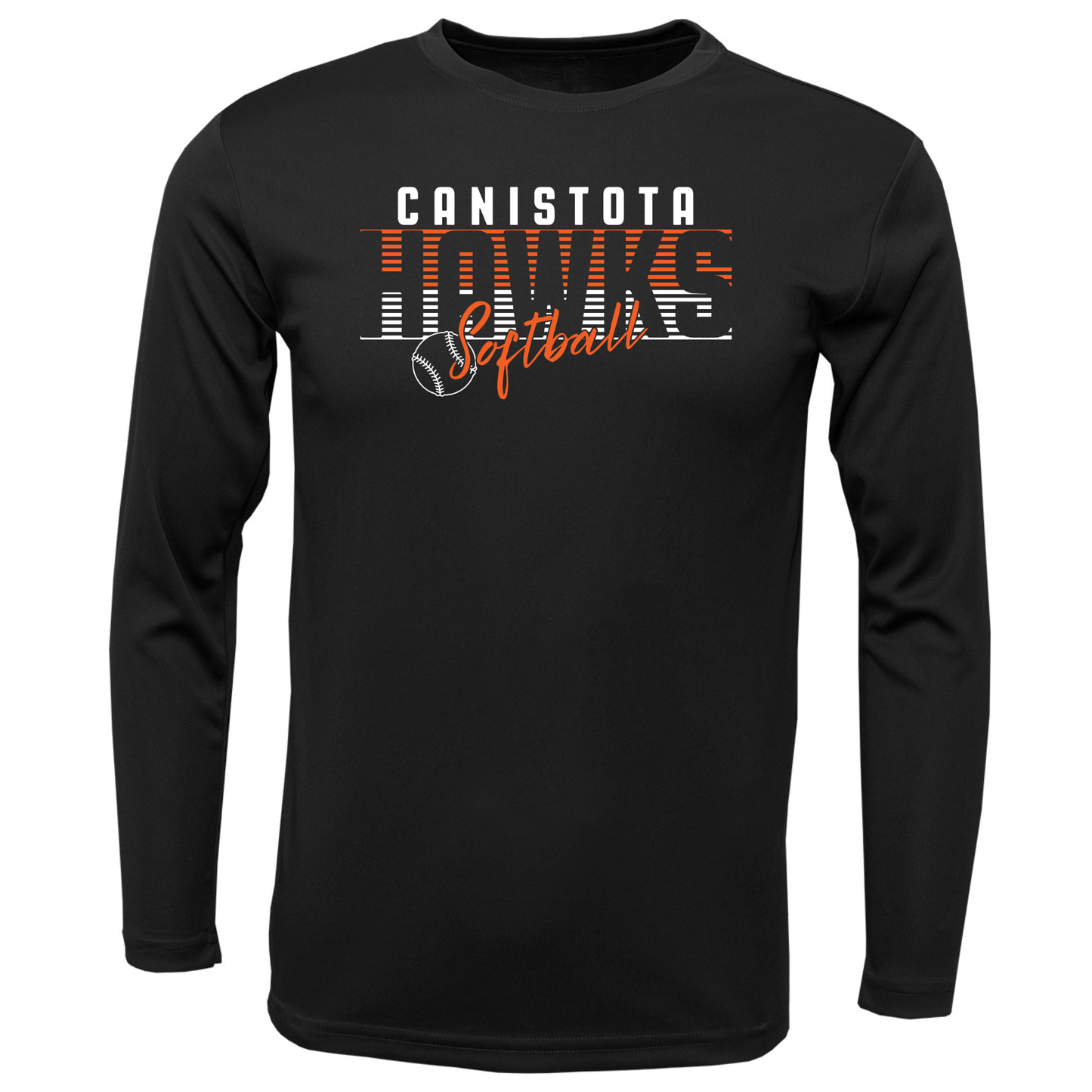 Canistota Softball Men Xtreme-Tek Long Sleeve Shirt