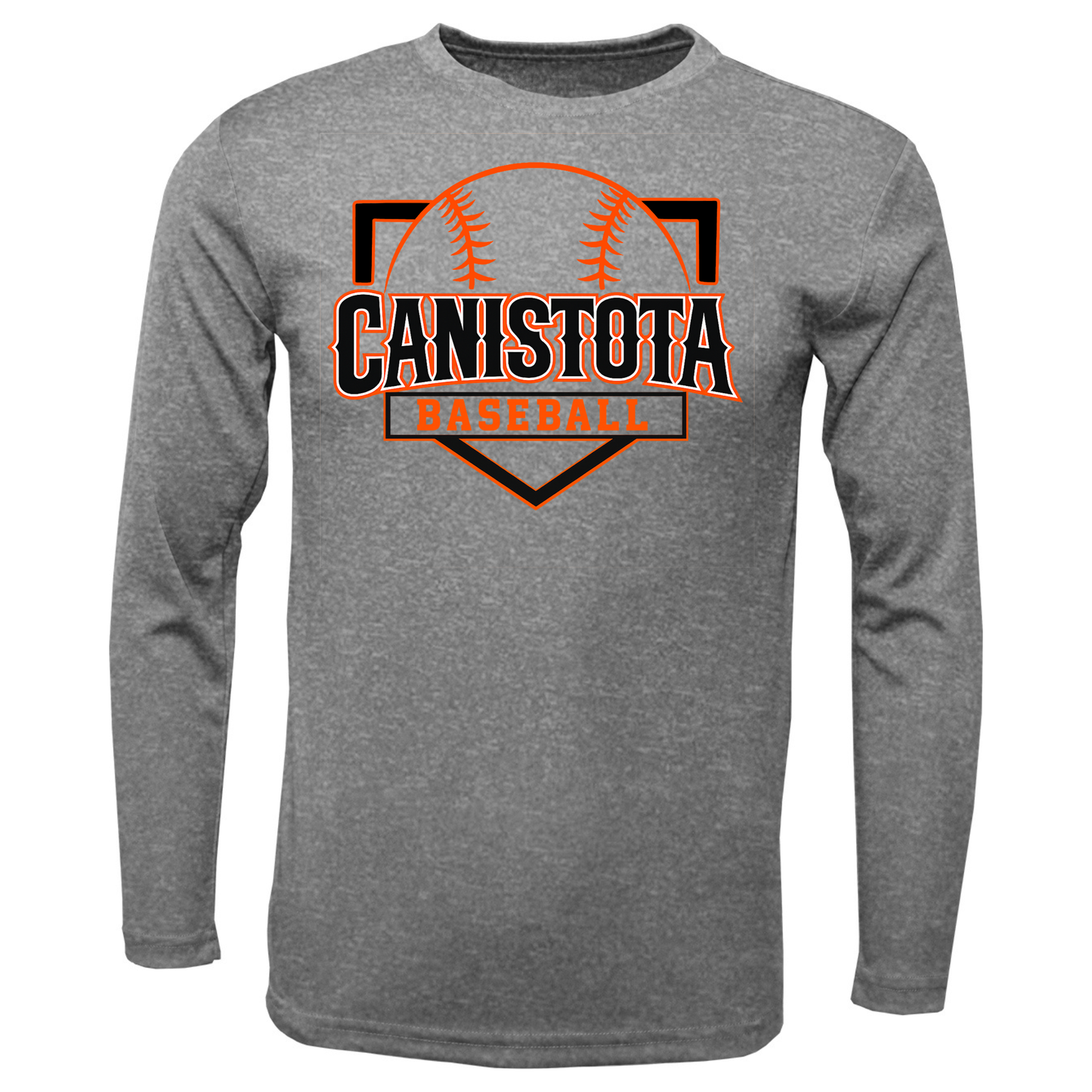 Canistota Baseball Men Xtreme-Tek Long Sleeve Shirt
