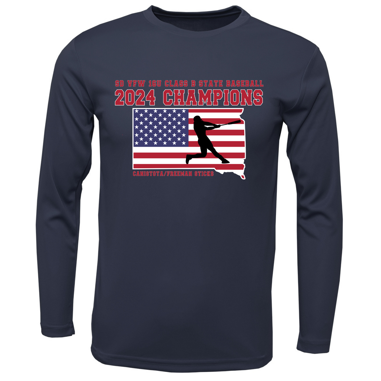 16U Sticks State Men Xtreme-Tek Long Sleeve Shirt