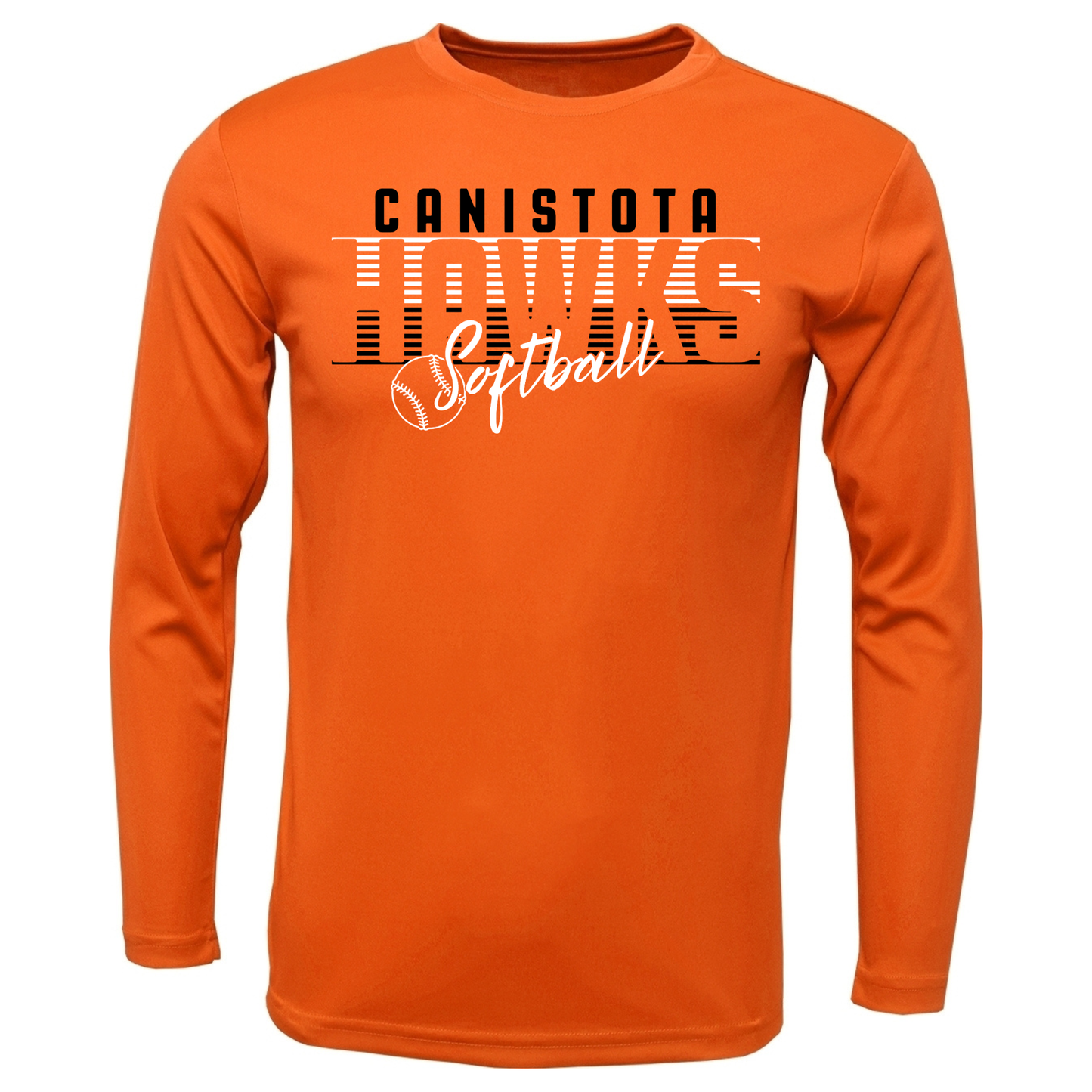 Canistota Softball Men Xtreme-Tek Long Sleeve Shirt