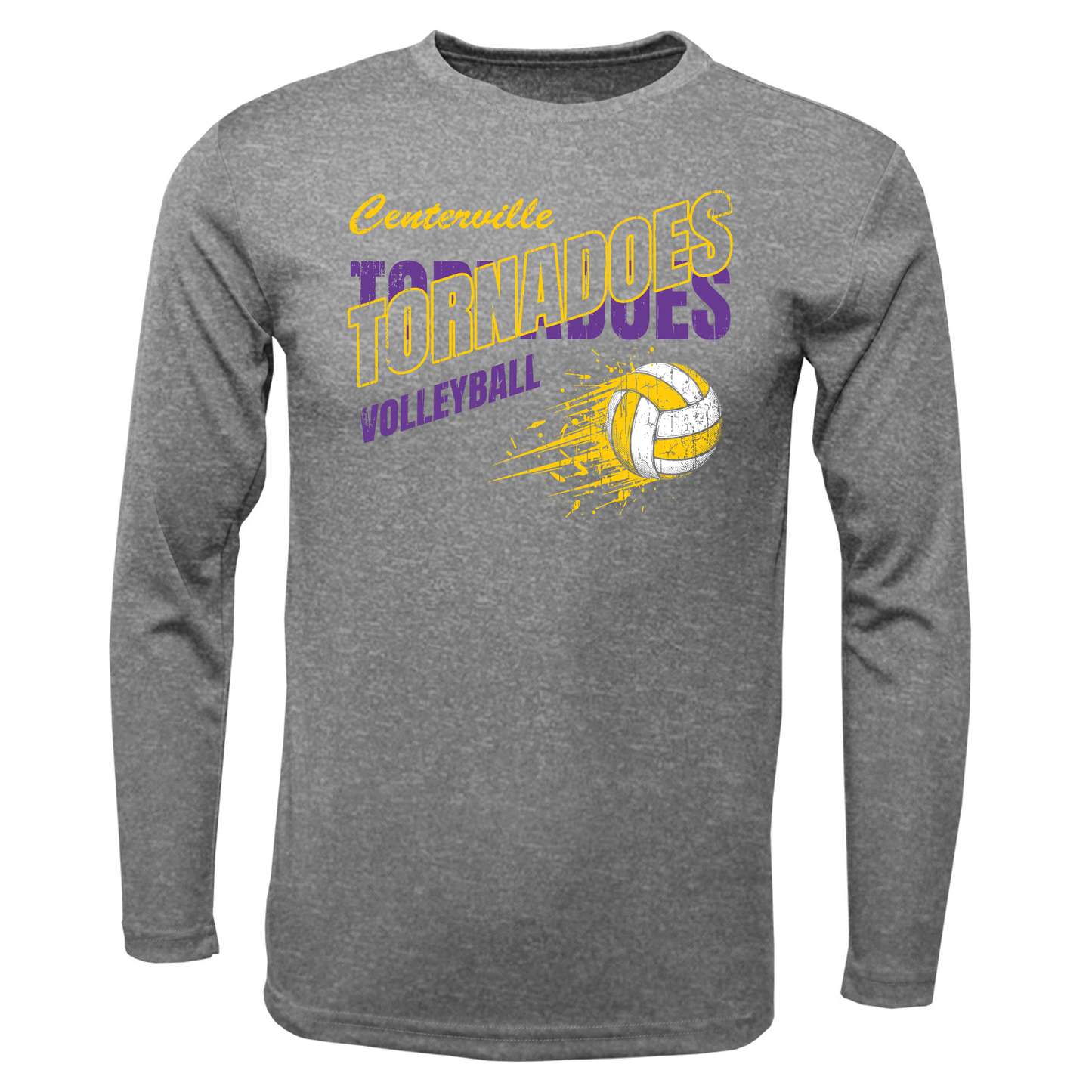 Centerville Volleyball Youth Xtreme-Tek Long Sleeve Shirt