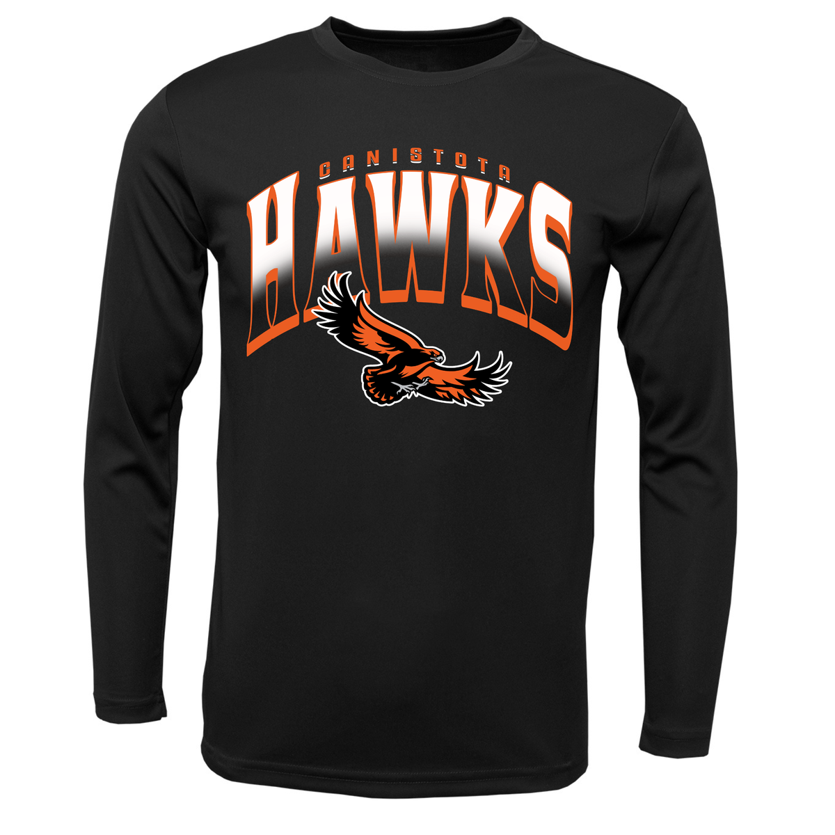 Canistota Booster Club Xtreme-Tek Long Sleeve Shirt (YOUTH)