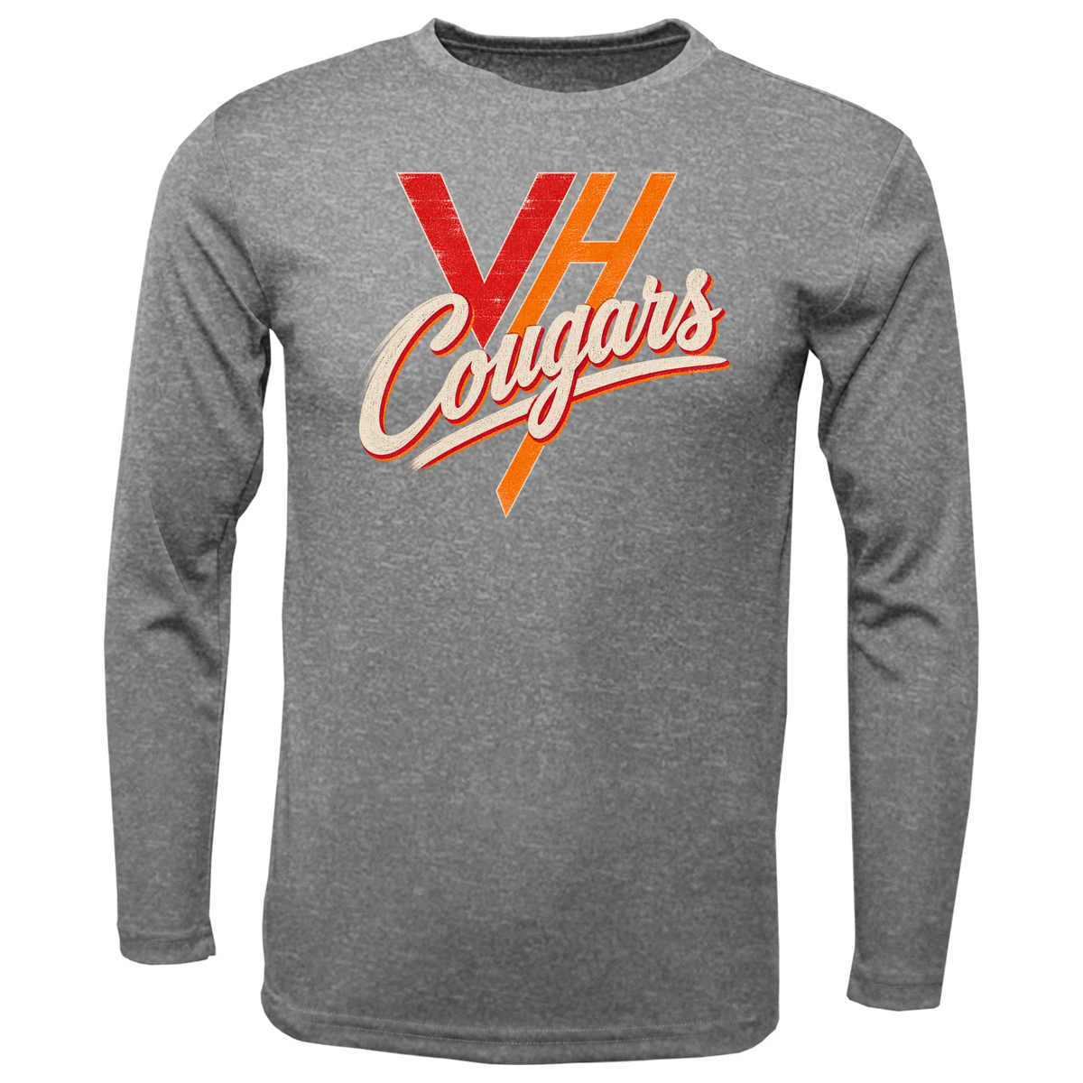 Viborg Hurley Booster Club Vintage Xtreme-Tek Long Sleeve Shirt (YOUTH)