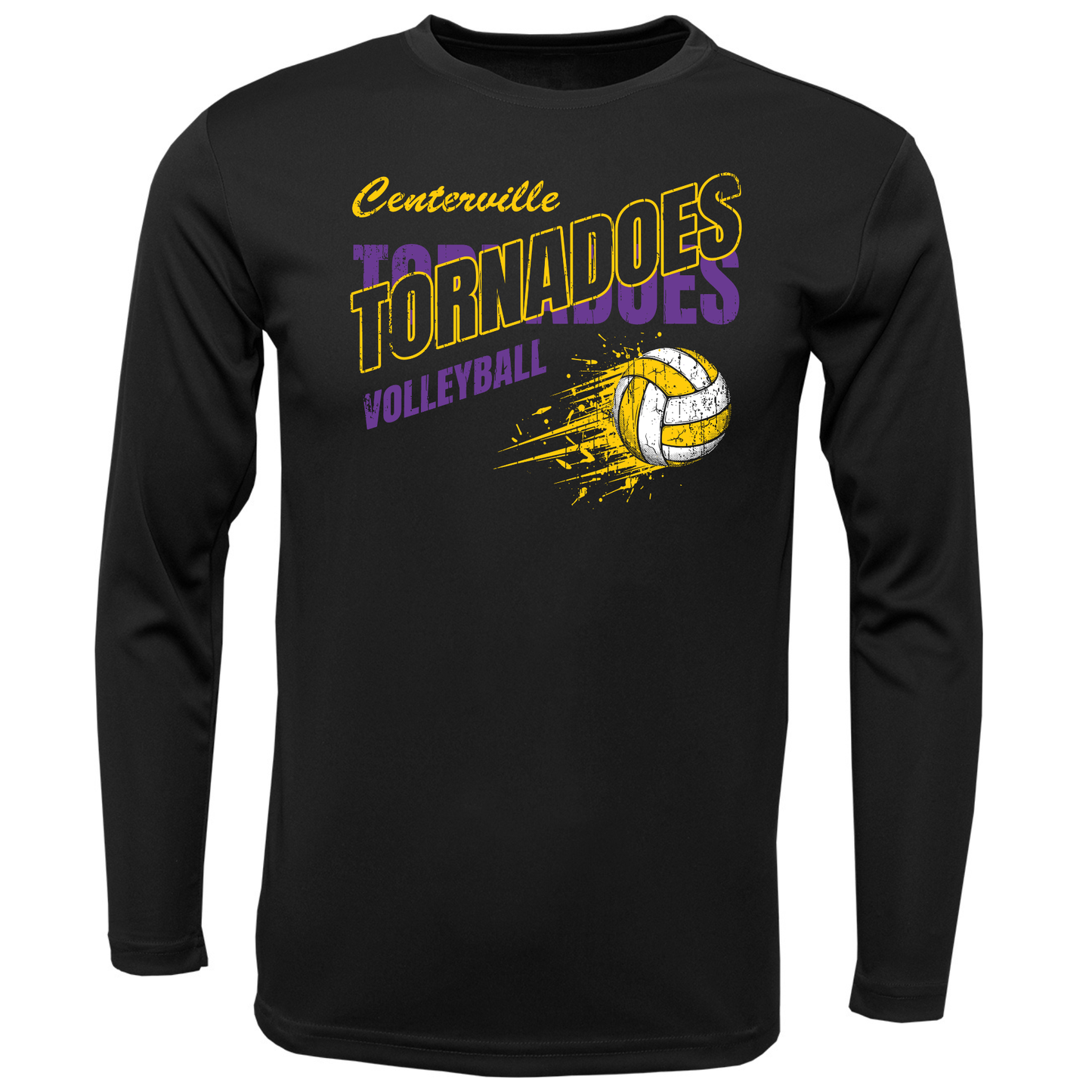 Centerville Volleyball Youth Xtreme-Tek Long Sleeve Shirt