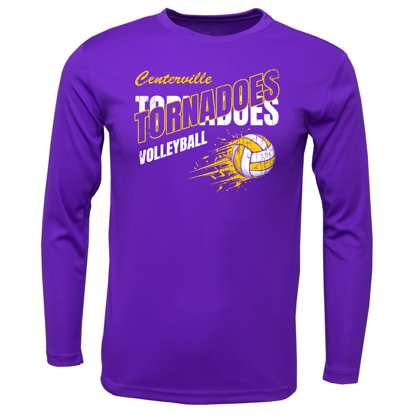Centerville Volleyball Men Xtreme-Tek Long Sleeve Shirt
