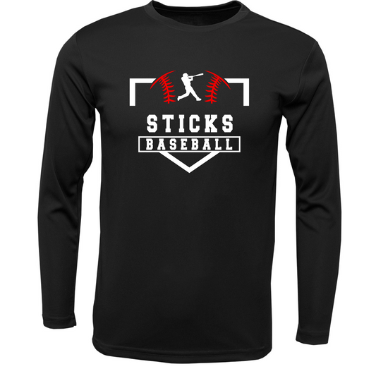 Sticks Baseball Youth Xtreme-Tek Long Sleeve Shirt