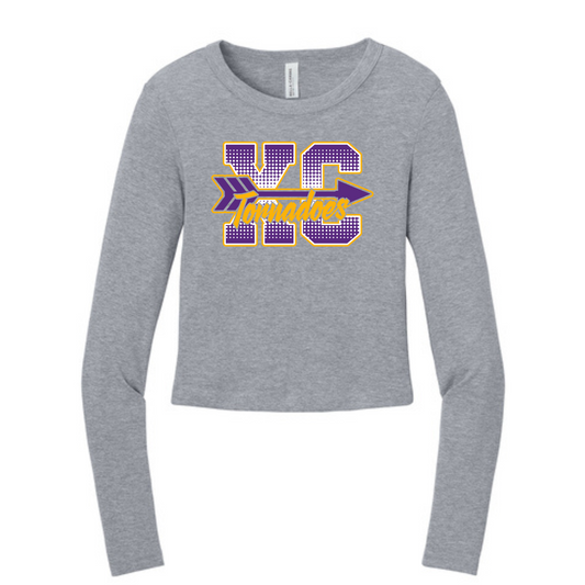 Centerville XC BELLA+CANVAS® Women’s Micro Rib Long Sleeve Baby Tee
