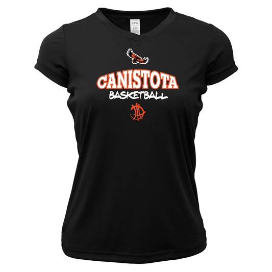 Canistota Basketball Women Xtreme-Tek V-Neck Shirt
