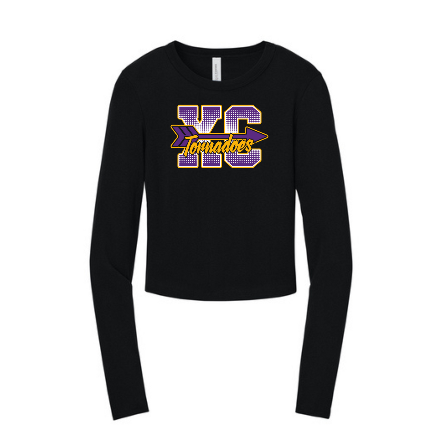 Centerville XC BELLA+CANVAS® Women’s Micro Rib Long Sleeve Baby Tee
